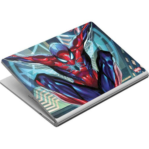 Marvel Spiderman Spiderman Armor MK IV Surface Book Skin